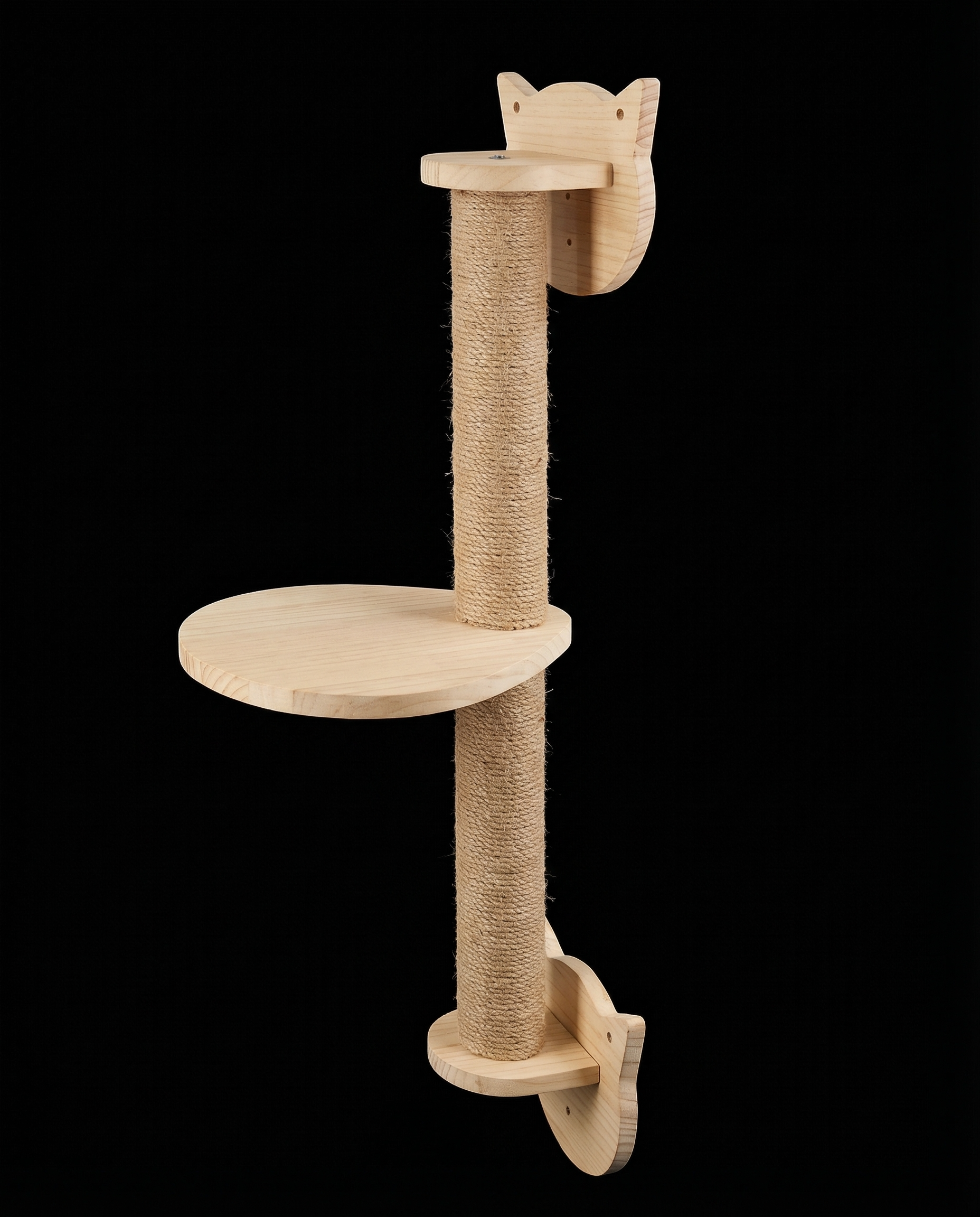 Rascador Mural Vertical con Plataforma